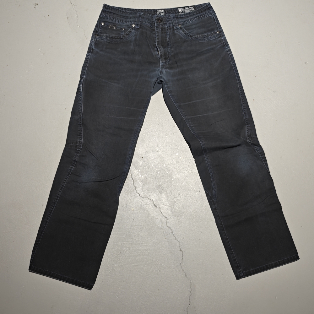 Kuhl Outkast Patina Dye Outdoor Pants - Men's Size 32x30 - Blue